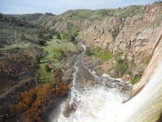 North Fork Poudre River below dam